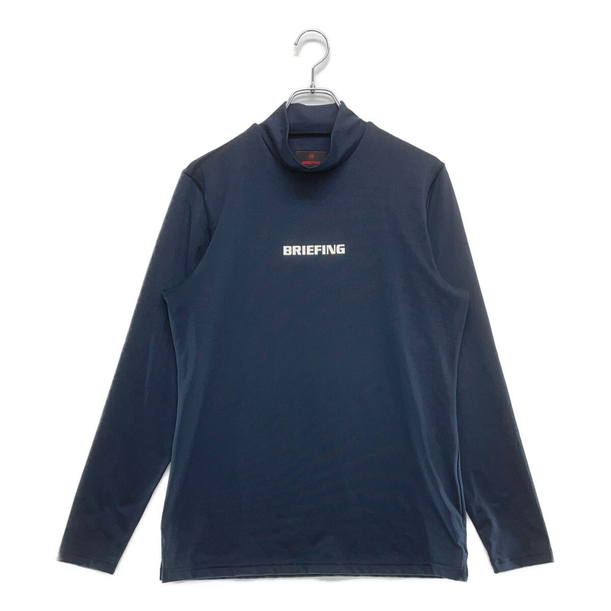 メンズ ブリーフィング BRIEFING インナー M 紺 ネイビー ハイネック