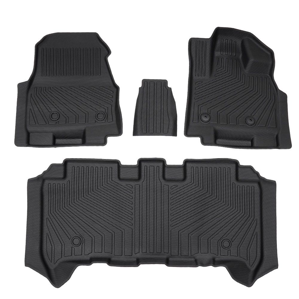 ニッサン 新型 ルークス 40系 立体カーマット 車用 3Dフロアマット ROOX B44A B45A B47A B48A R2.3~ 防水 滑り防止 耐汚れ TPE素材 保護パーツ カー用品 4Pセット (トクトヨ)Tokutoyo