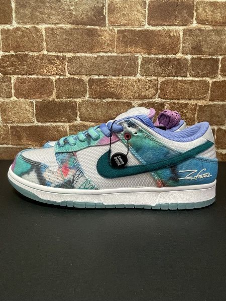 Nike × Futura SB Dunk Low White and Geode Teal ナイキ フューチュラ SB ダンク ロー ホワイト アンド ジオードティール  HF6061-400 スニーカー