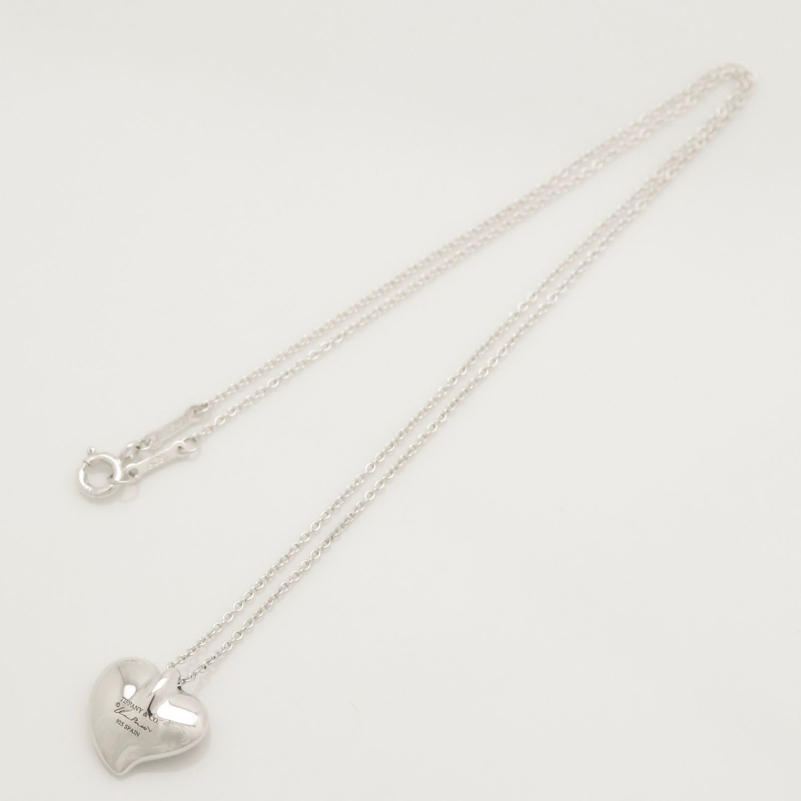 TIFFANY&Co ティファニー エルサペレッティ カーブドハート ネックレス TIFFANY&Co. ティファニー ネックレス カーブドハート エルサ