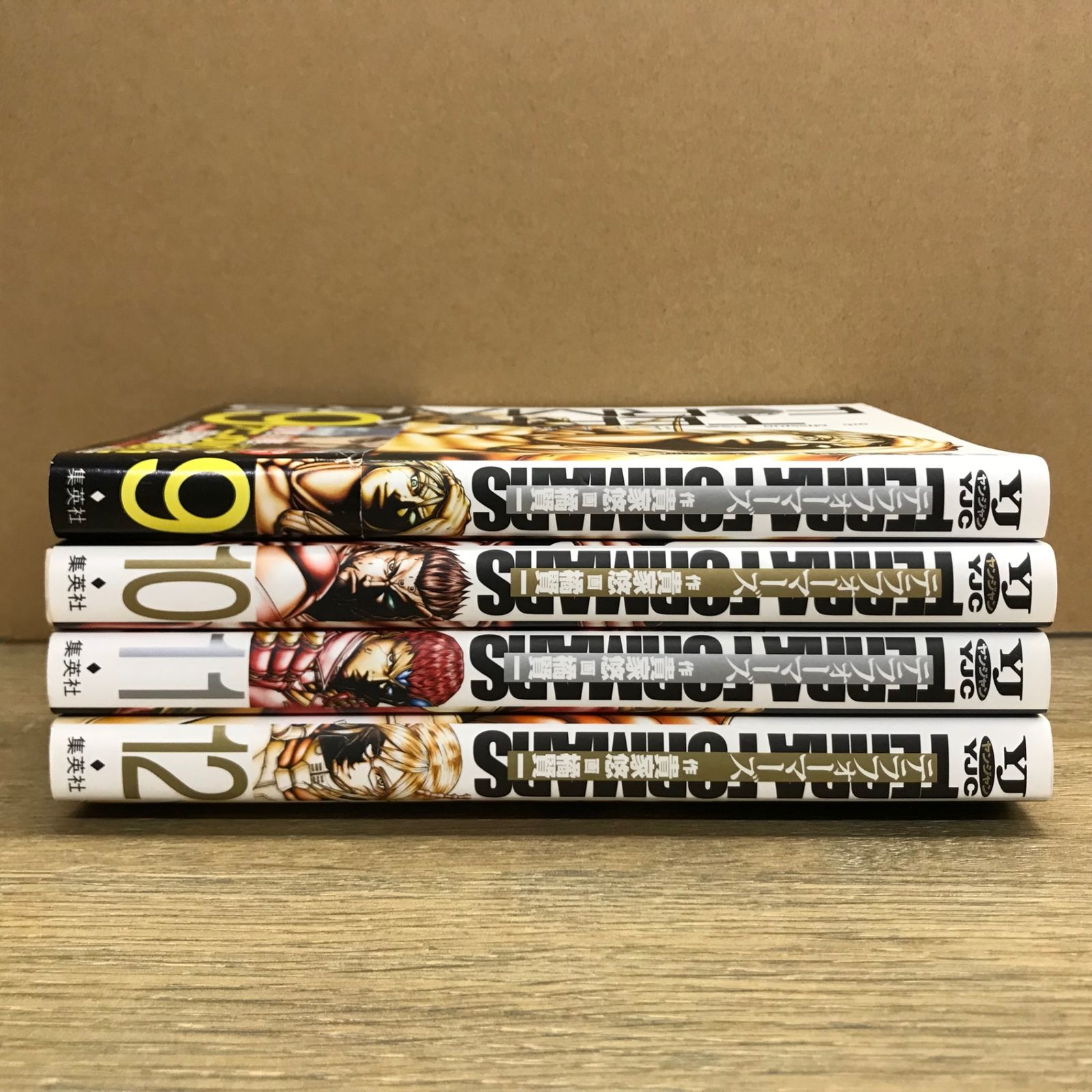 初版】テラフォーマーズ 9〜12巻セット【作者】貴家悠、橘賢一