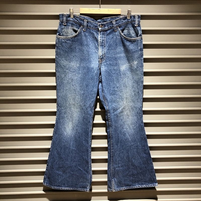 80's リーバイス Levi's 684-0217 ベルボトム デニムパンツ オレンジタブ フレアパンツ サイズ：W37 L31.5 ビッグサイズ  ビッグベル【PI】 - メルカリ