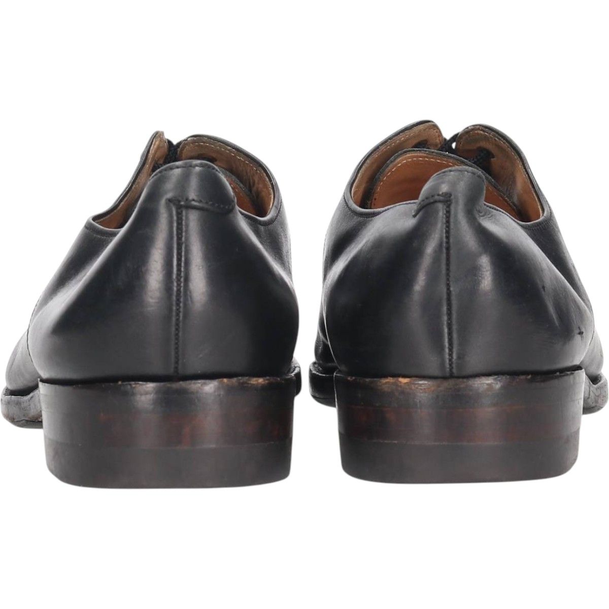 c0869 着用数回程度 ローク Loake RUGBY Uチップ 6 茶 c0869