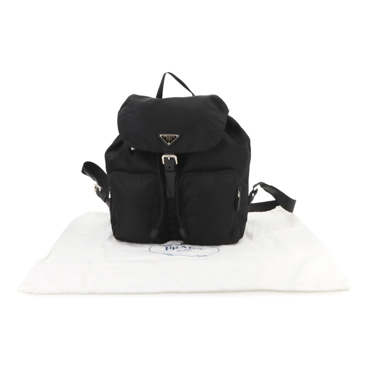 新品同様 プラダ PRADA バックパック リュックサック ナイロン