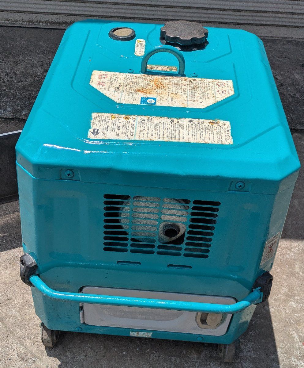 鹿児島発 ヤンマー ガソリンエンジンインバータ発電機YGW150SS 溶接