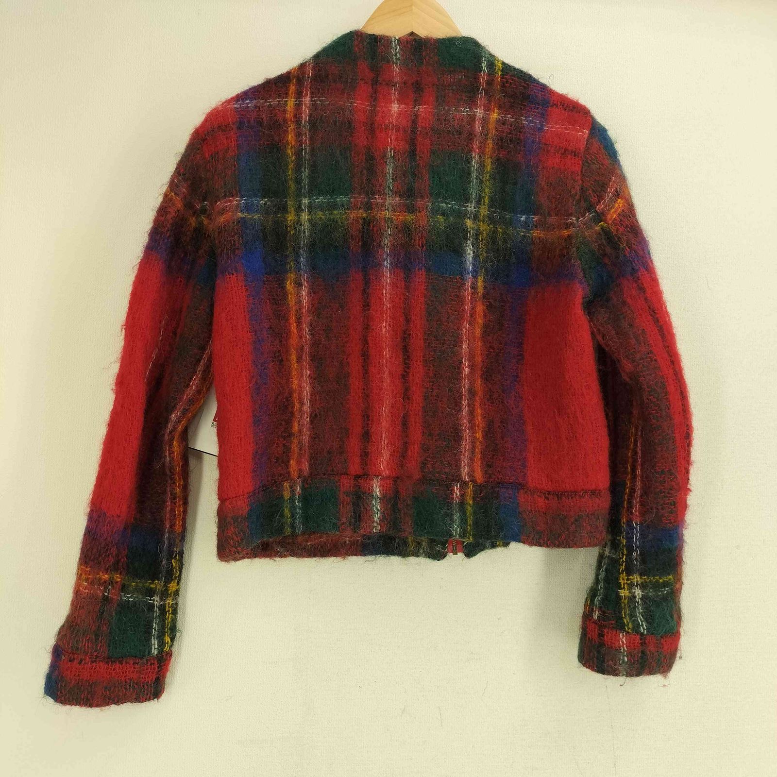 HYSTERIC GLAMOUR(ヒステリックグラマー) 90s  初期タグ スコットランド製 ジップモヘ 中古 古着 0304 ヒステリックグラマー HYSTERIC GLAMOUR 90s 初期タグ