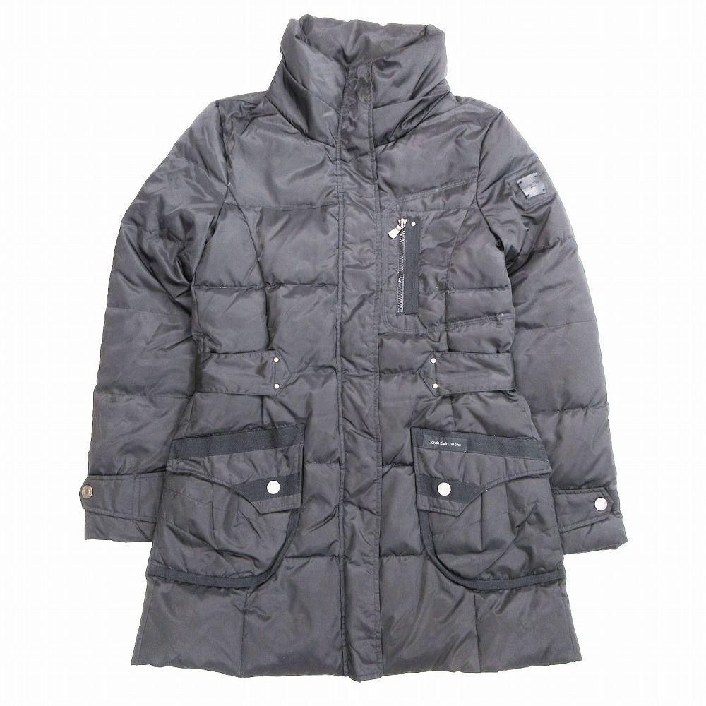 CALVIN KLEIN JEANS カルバンクラインジーンズ ロゴパッチ ダウン 