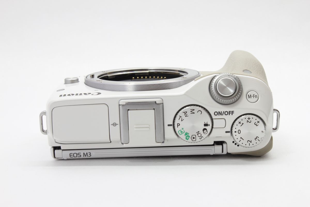  動作 キャノン Canon EOS M 3 ホワイト バッテリー 充電器 ミラーレス一眼 デジタルカメラ