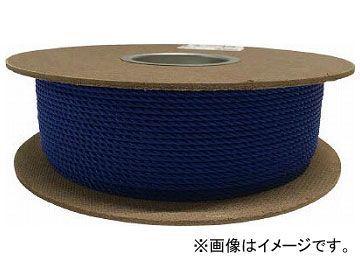 ユタカ ポリエチレンロープドラム巻 3mm×200m ブルー PRE-72(7947763)