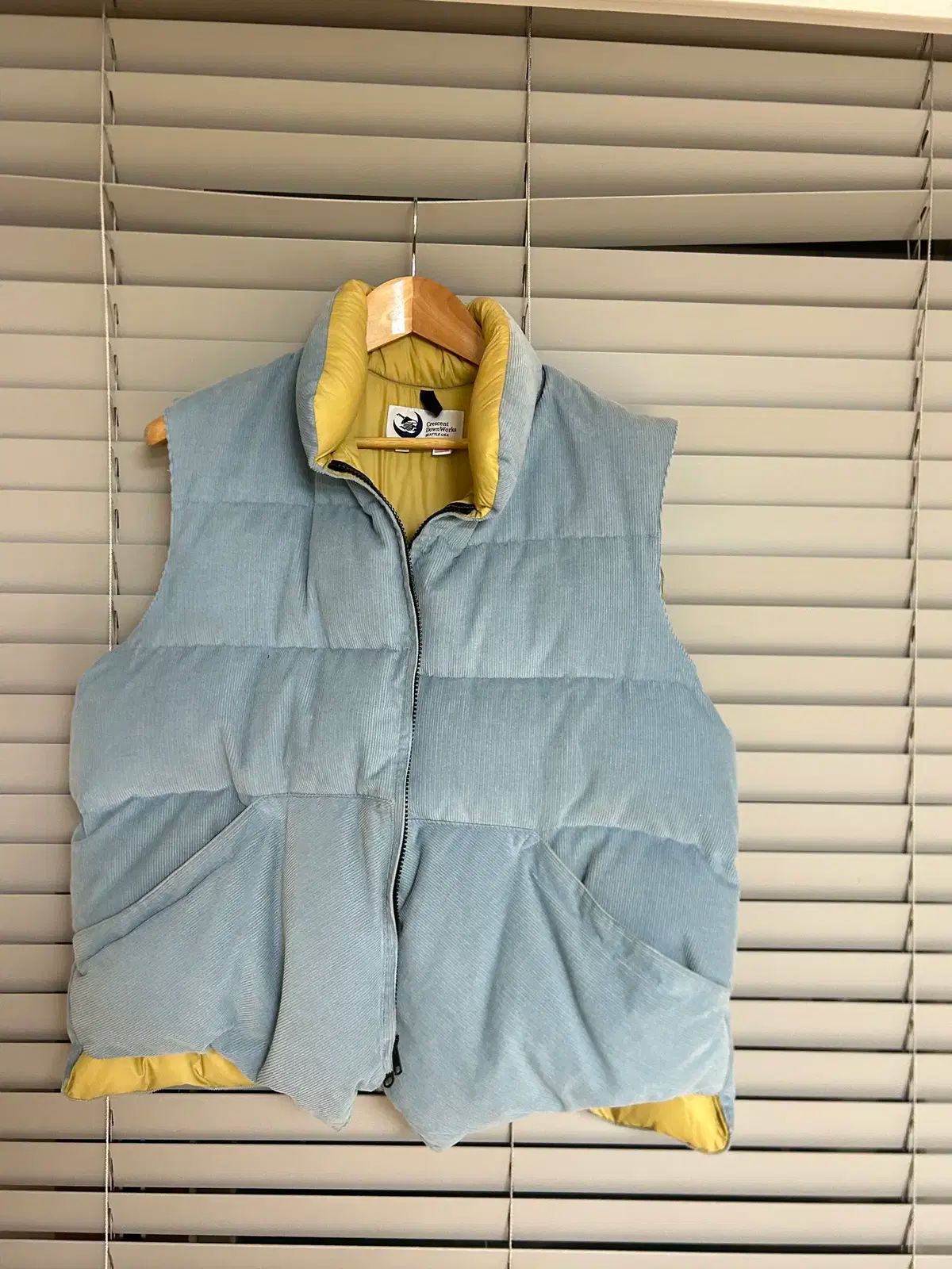 クレセントダウンワークス ダウンベスト XL