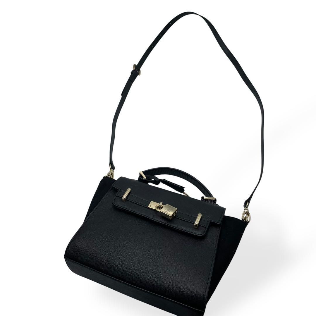 【美品】ファルチ Falchi ハンドバッグ ショルダーバッグ 2way 新品同様美品】ファルチニューヨーク Falchi New York 2WAY
