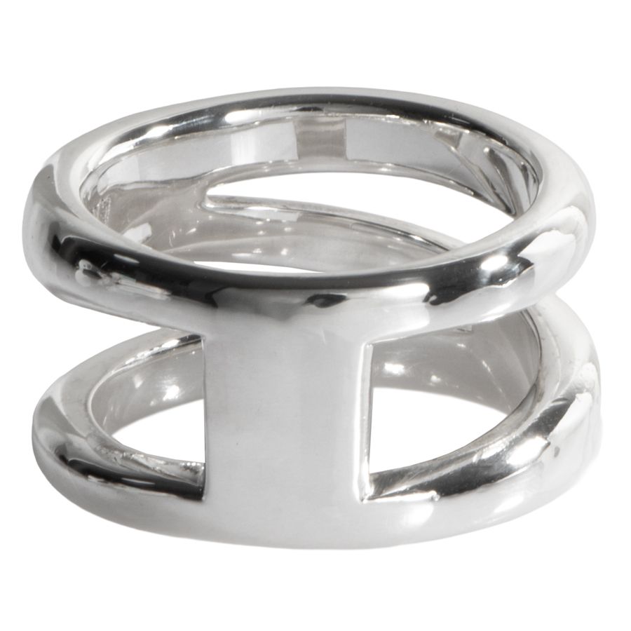 TIFFANY&Co.】ティファニー ダイアゴナル シルバー925 15号 レディース