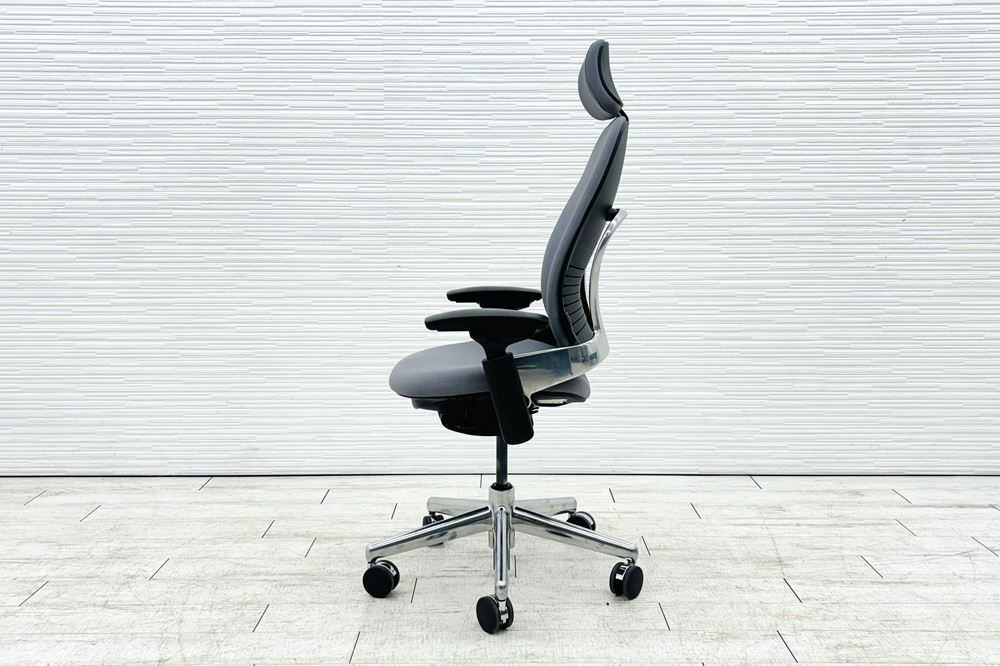 リープチェア 中古 V2 スチールケース ヘッドレスト付き Steelcase