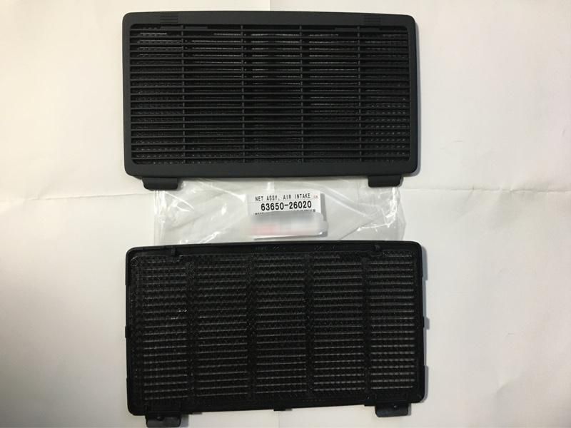 ☆新品 未使用 ハイエース ダークプライムII用 エアインテークカバー 