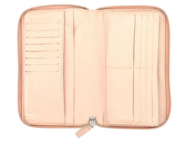 CHANEL シャネル ラウンドファスナー長財布 カメリア ピンク ココマーク CHANEL シャネル チェーンウォレット レディース ココマーク
