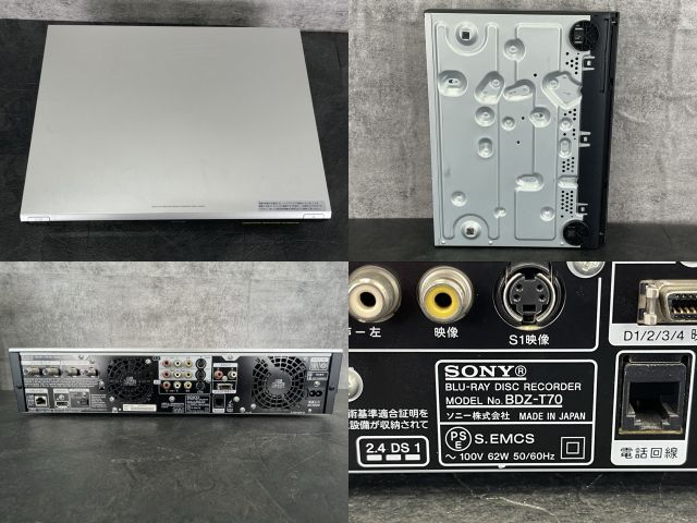 ソニー ブルーレイレコーダー 【中古】SONY BDZ-T70 映像機器 通電OK