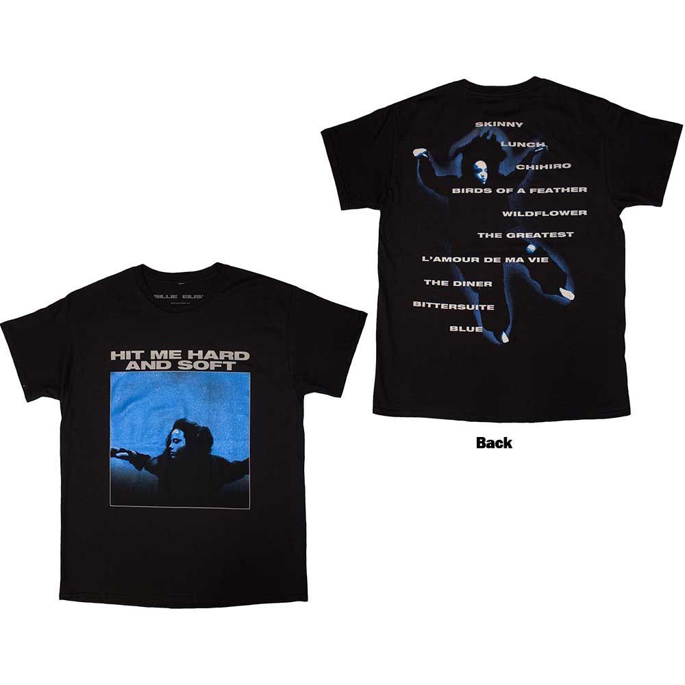 公式新品/2024年秋新作】BILLIE EILISH - HIT ME HARD AND SOFT BLUE LINES ビリーアイリッシュTシャツ  - メルカリ