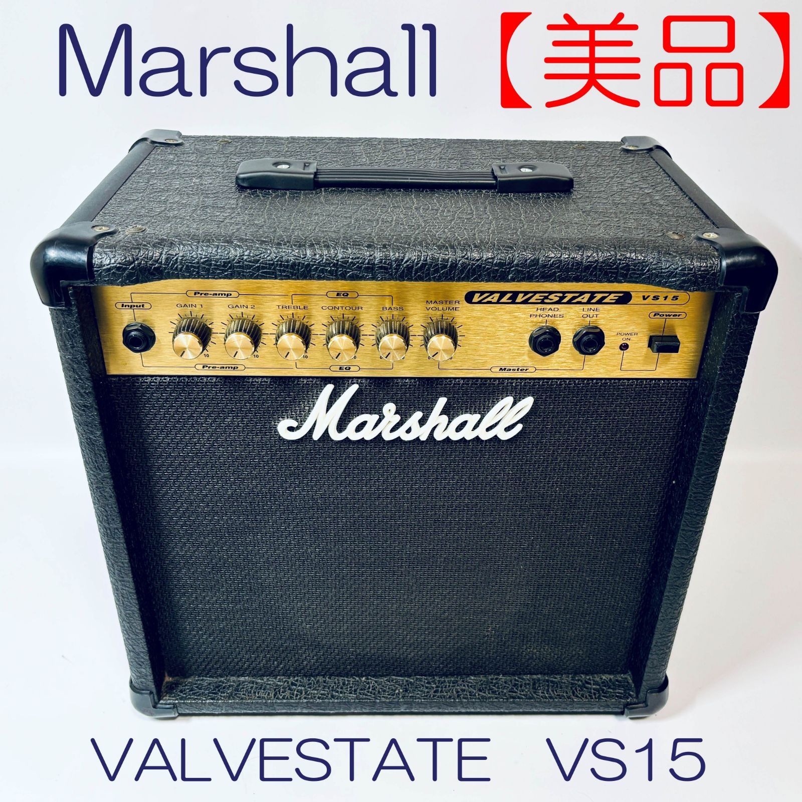ギターアンプmarshallVS15音出しOK ギターアンプmarshallVS15音出しOK ギターアンプmarshallVS15音