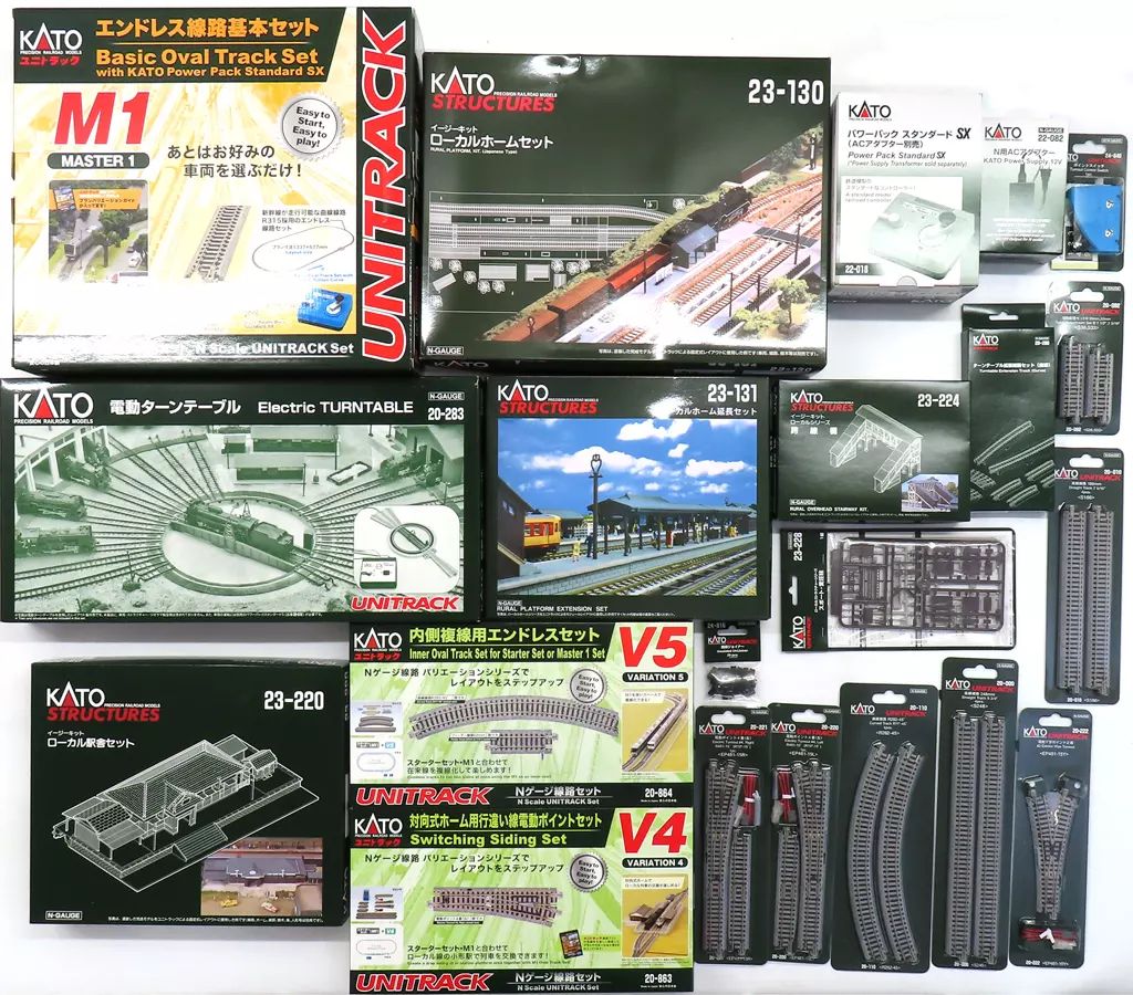 鉄道模型 1|150 ユニトラックアソートセット ターンテーブルのある地方幹線駅 20-912