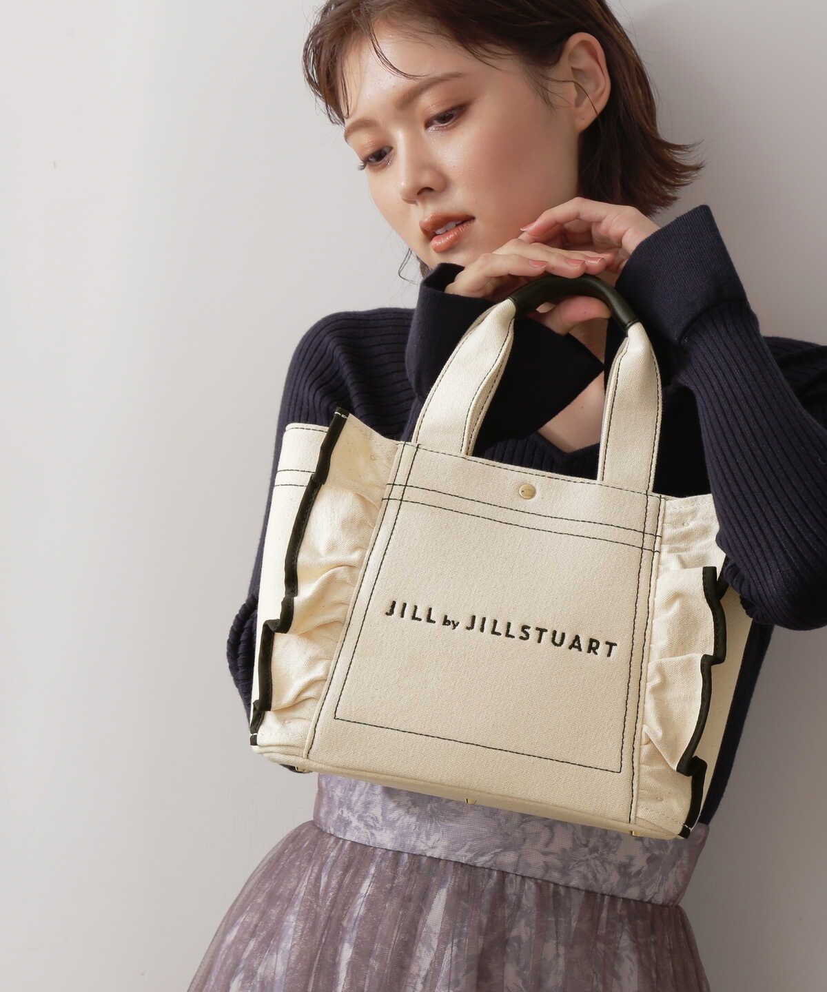 会員限定クーポン 新品・未使用 JILL BY JILLSTUART フリルトート ...