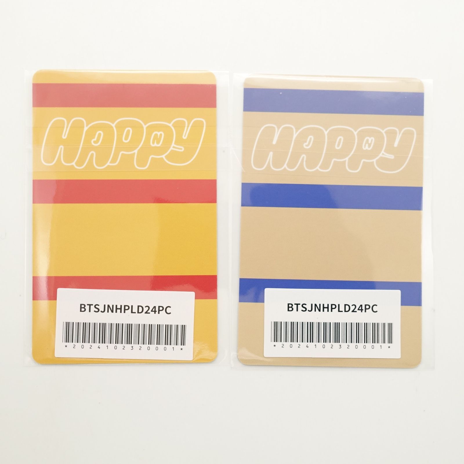 BTS ジン 未開封 HAPPY JPFC ラキドロ トレカ フォト カード JIN