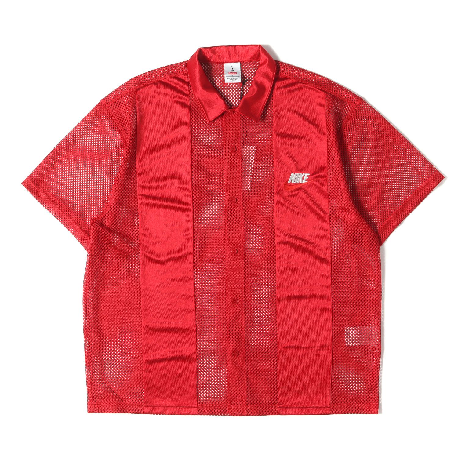 supreme nike mesh shirt サイズS Supreme NIKE Mesh S⁄S Shirt \\\"BLACK\\\"黒色