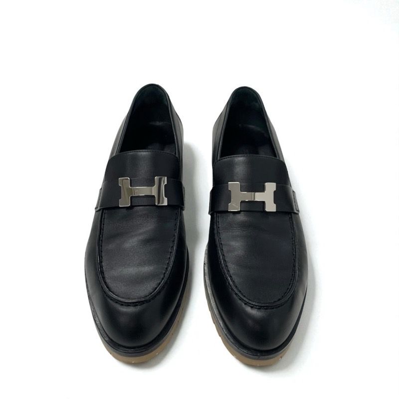 エルメス HERMES フォーブル ローファー 革靴 靴 シューズ レザー