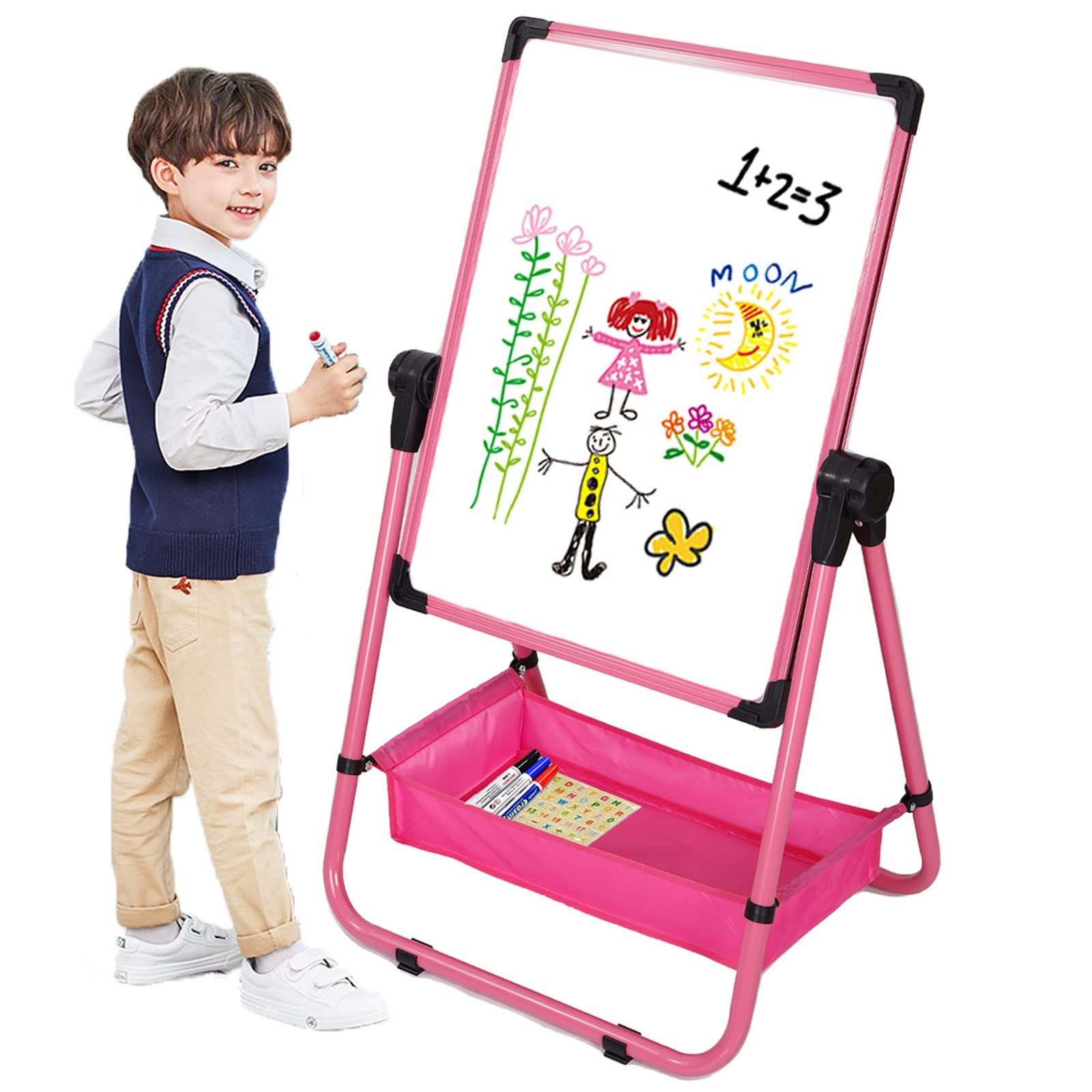 黒板|ホワイトボードサイズ43*63cm 360度回転