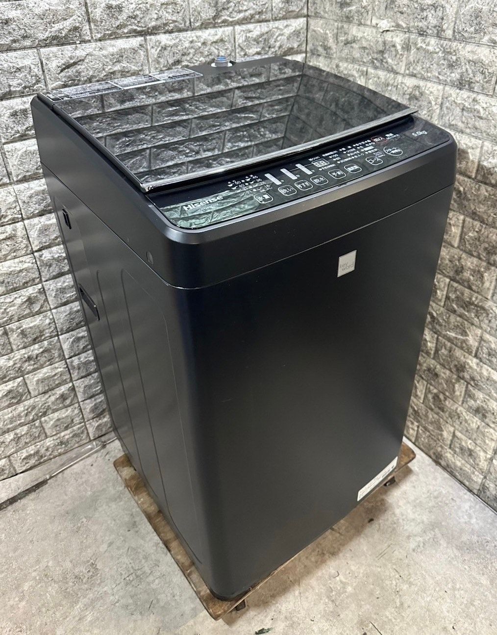 美品】大阪送料無料☆3か月保障付き☆洗濯機☆2021年☆ハイセンス☆5.5  