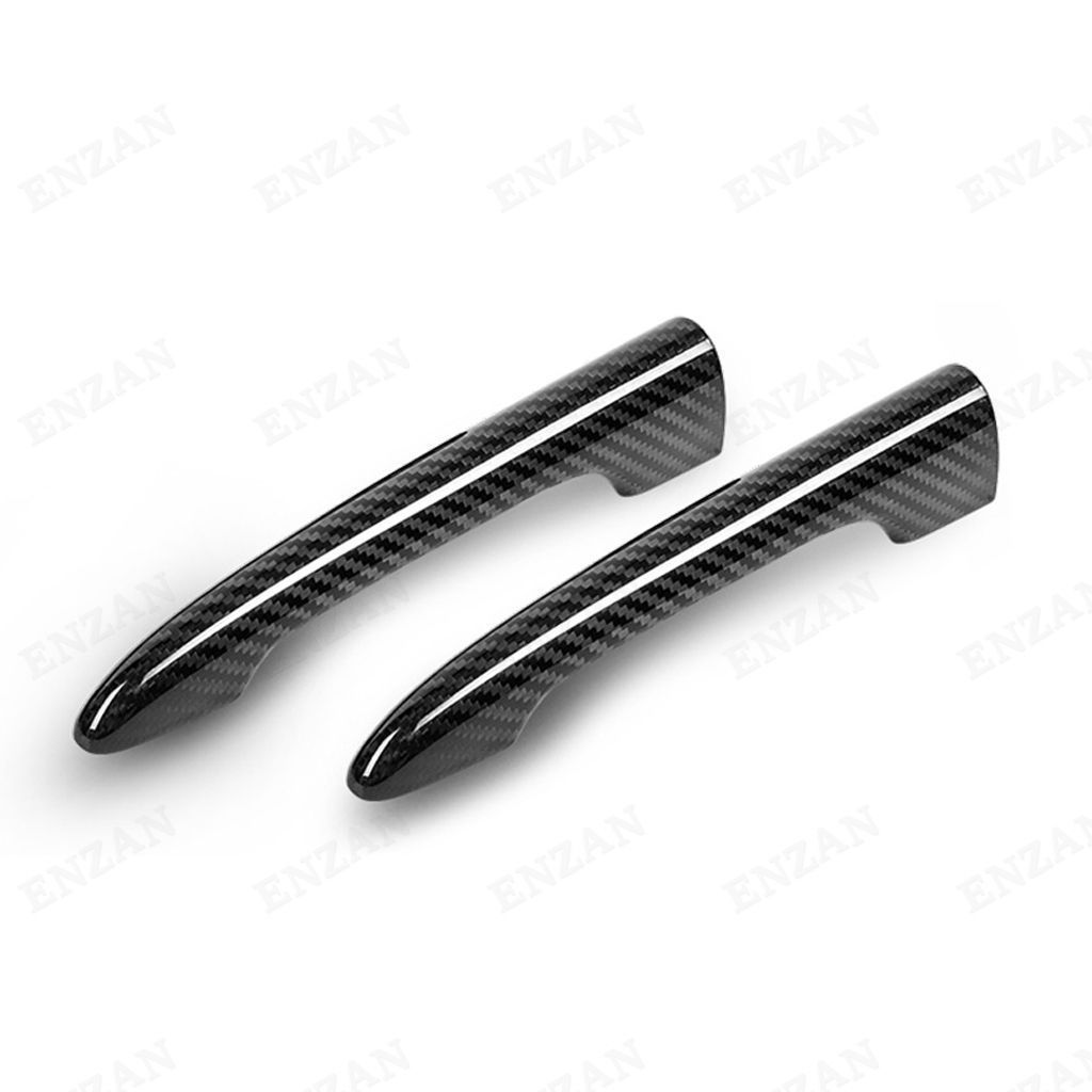 ドライカーボン製 2014～2020年式 MINIミニ クラブマン F54 リアハンドルカバー 2枚セット