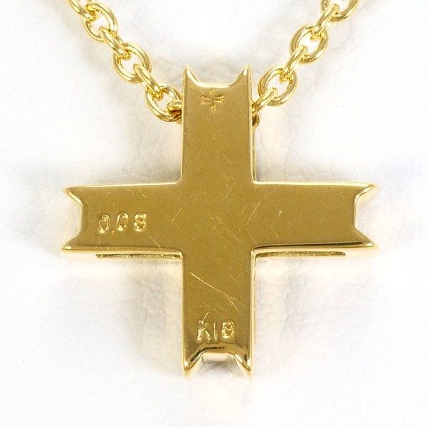 輝い K18YG ネックレス NECKLACE ダイヤ 0.08 カード鑑別書 総重量約 サファイア