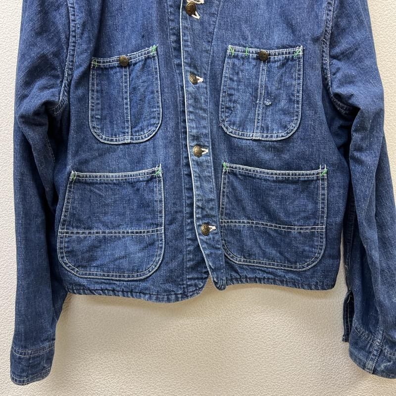 ビンテージTufNut タフナット　デニムジャケット　ワークジャケット　古着 楽天市場】50's ☆ Tuf-Nut タフナット 針刺しシンチバック付