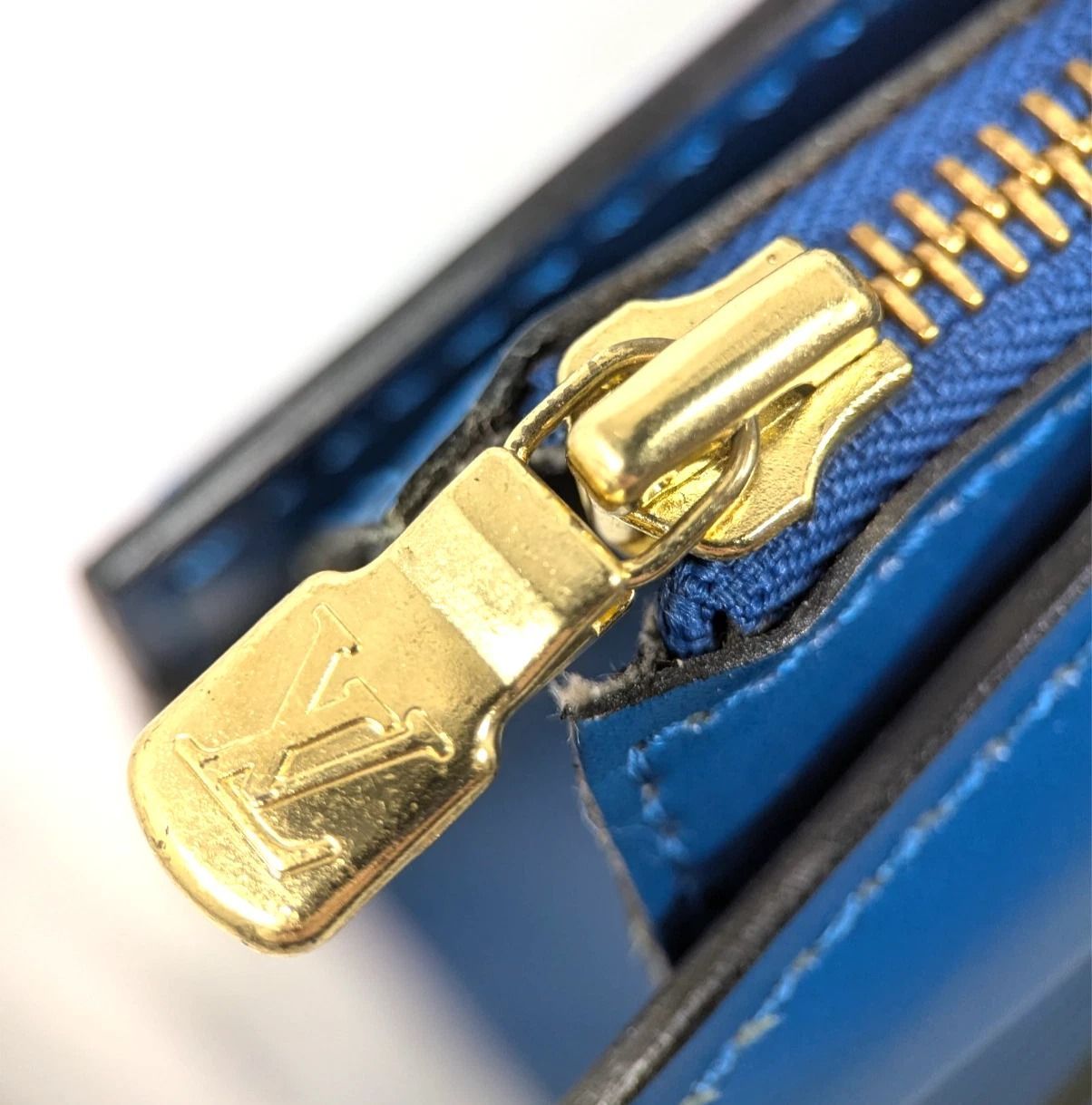 本物】ルイ ヴィトン エピ リヴィエラ M48185 ブルー LOUIS VUITTON 
