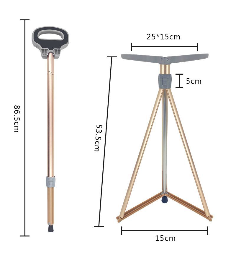 ステッキチェア折りたたみ杖超軽量 登山杖 アルミ製脚杖椅子アウトドア ストック 座れる つえ 高齢者 滑り止め スティック 持ち運び