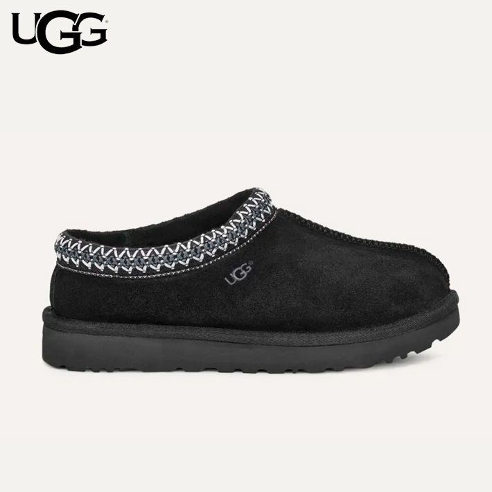 UGG アグ ムートンブーツ サンダル スリッパ プラットフォーム レディース Tasman ブラック 5955
