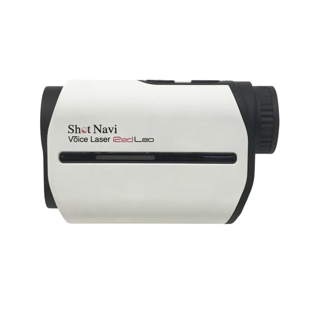SHOT NAVI ショットナビ Voice Laser Red Leo レーザー飛距離計  ホワイト系  [240101381439] ゴルフウェア ストスト