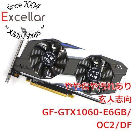 激安先着 [bn:9] 玄人志向グラボ GF-GTX1060-E6GB/OC2/DF PCIExp 6GB