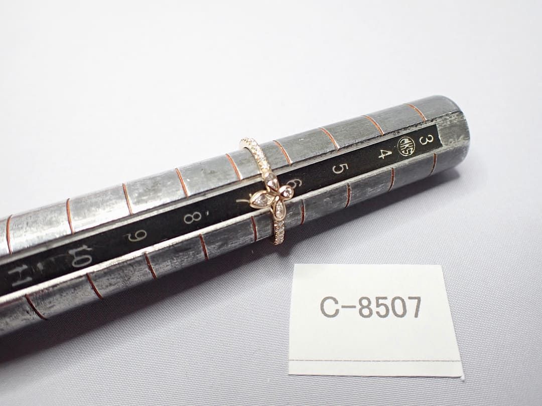 TIFFANY ティファニー AU750 K18 ローズゴールド フルール ド リス  