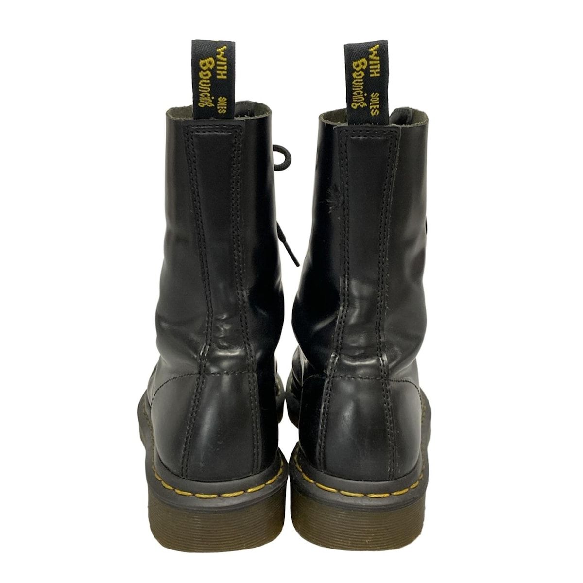 Dr.Martens ドクターマーチン ショートブーツ US7 レディース - 黒 レースアップ レザー KIN-KAAI_COM