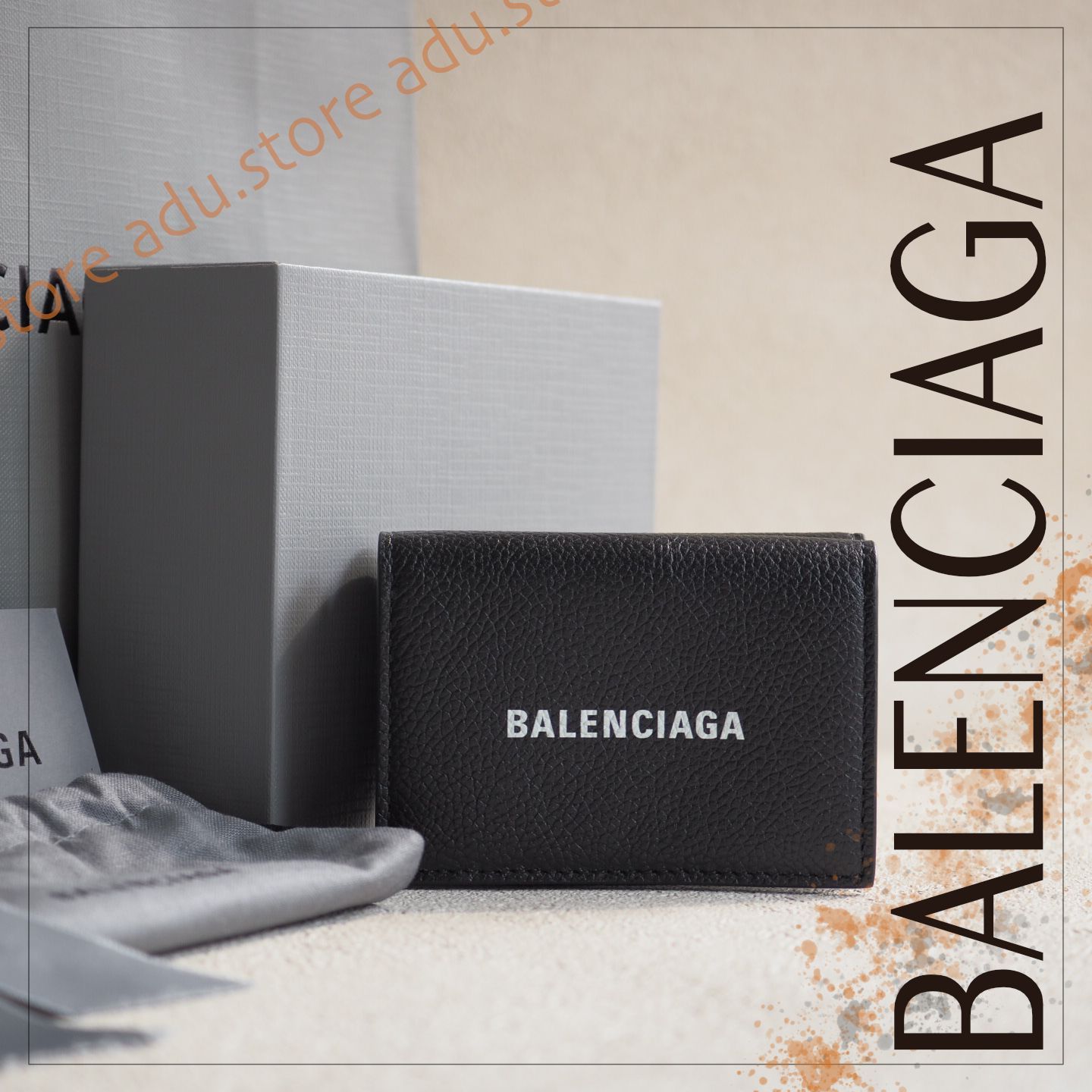 ◇バレンシアガ◇594312/コンパクトウォレット/三つ折り財布/ブランド
