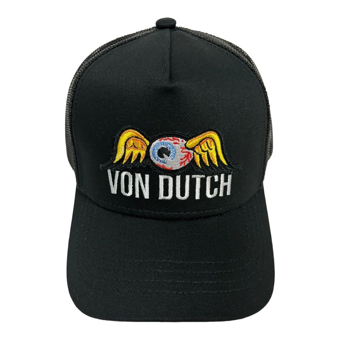 Von Dutch入荷！ボンダッチ　メッシュトラックキャップ　フライングアイ　　Y2Kファッション　韓国ファッション