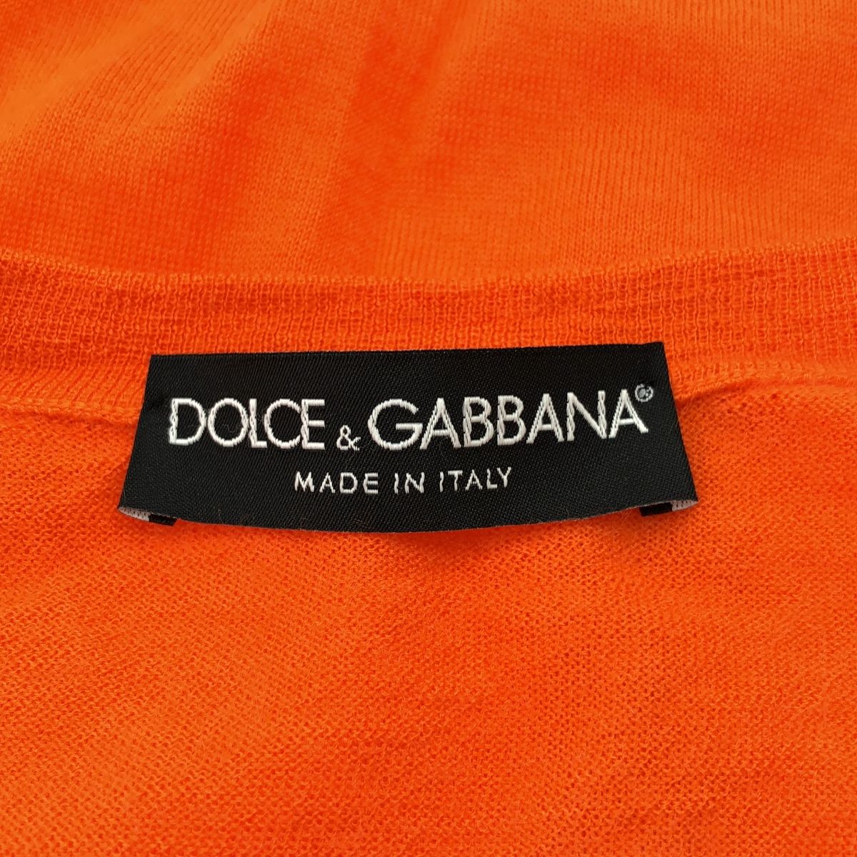 Dolce & Gabbana ドルガバ 赤 ストライプ セーター 美品】Dolce