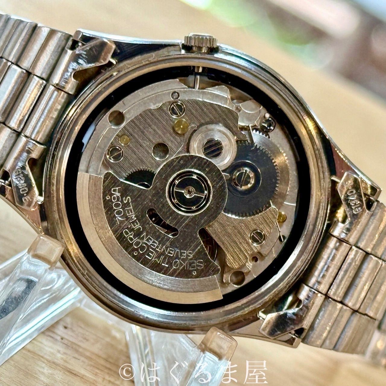 1992年11月製造 セイコー seiko5 メンズウォッチ 自動巻 OH済