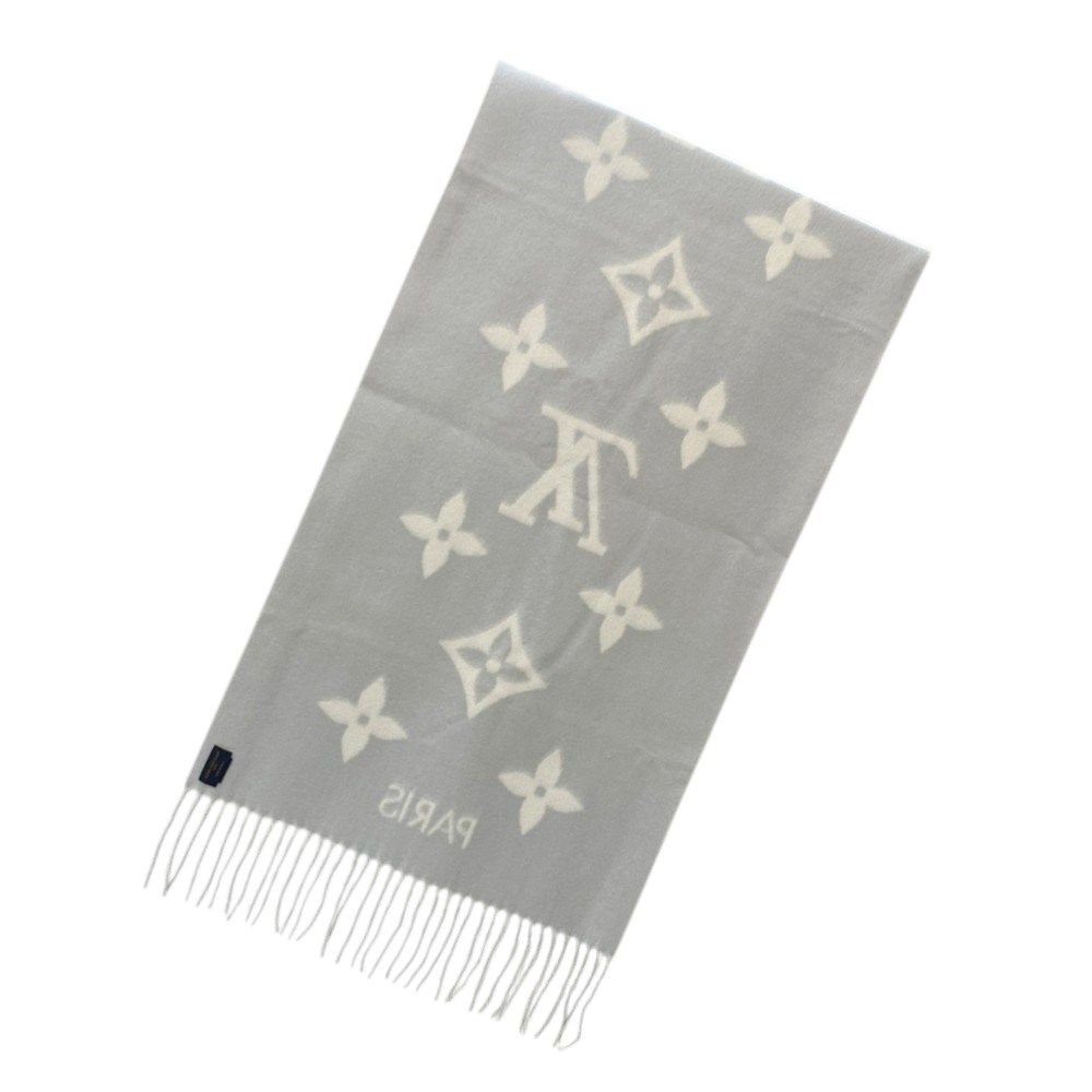 LOUIS VUITTON マフラー-レイキャビック グレー □未使用□ ルイヴィトン マフラー レイキャビック ファッション