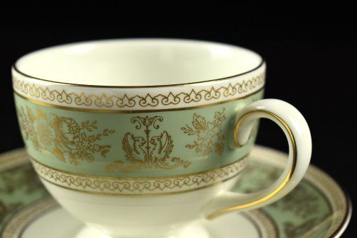 セージグリーン カップ＆ソーサー