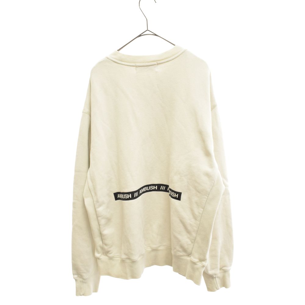 AMBUSH (アンブッシュ) CREWNECK SWEAT ロゴプリントクルーネック 