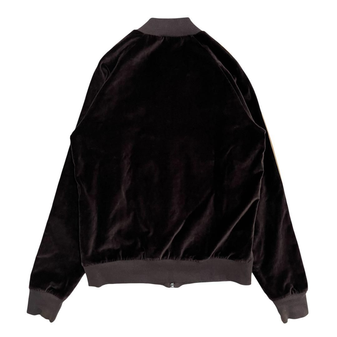☆6066 adidas ユナイテッドアローズ ベロアトラックトップ ブラウン 6066 adidas ユナイテッドアローズ ベロアトラックトップ