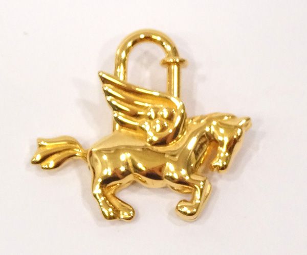 【美品】HERMES カデナ ペガサス ゴールド 楽天市場】【10%OFF】 エルメス カデナ アーネダンス ペガサス