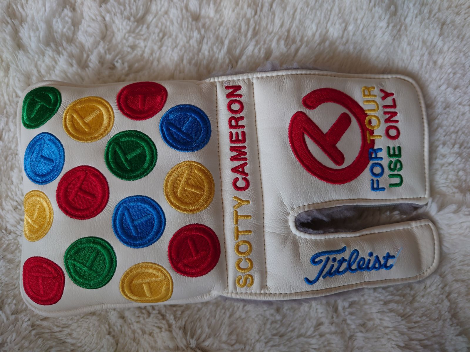 SCOTTY CAMERON FUTURA-X KNUKLEHEAD PROTOTYPE 34 Circle T COA