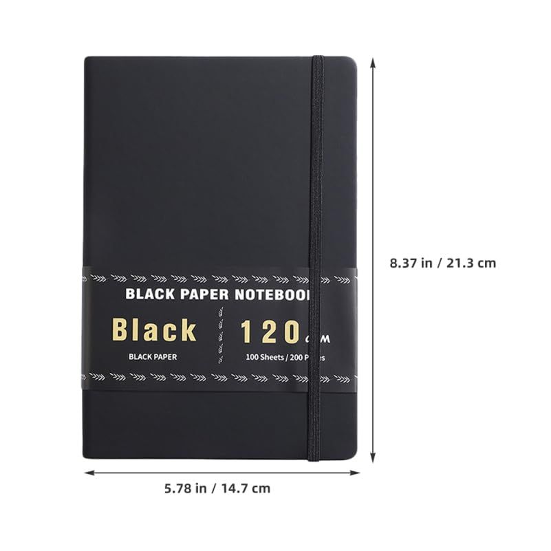 A5サイズ 黒ノート 100ページ 黒 A5サイズ ノート 100ページ